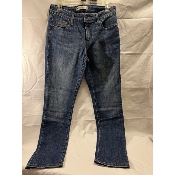Levi's Denim - Levi's Classic Womens Mid-Rise Skinny Denim Jeans Blue Size 8 W29 L32